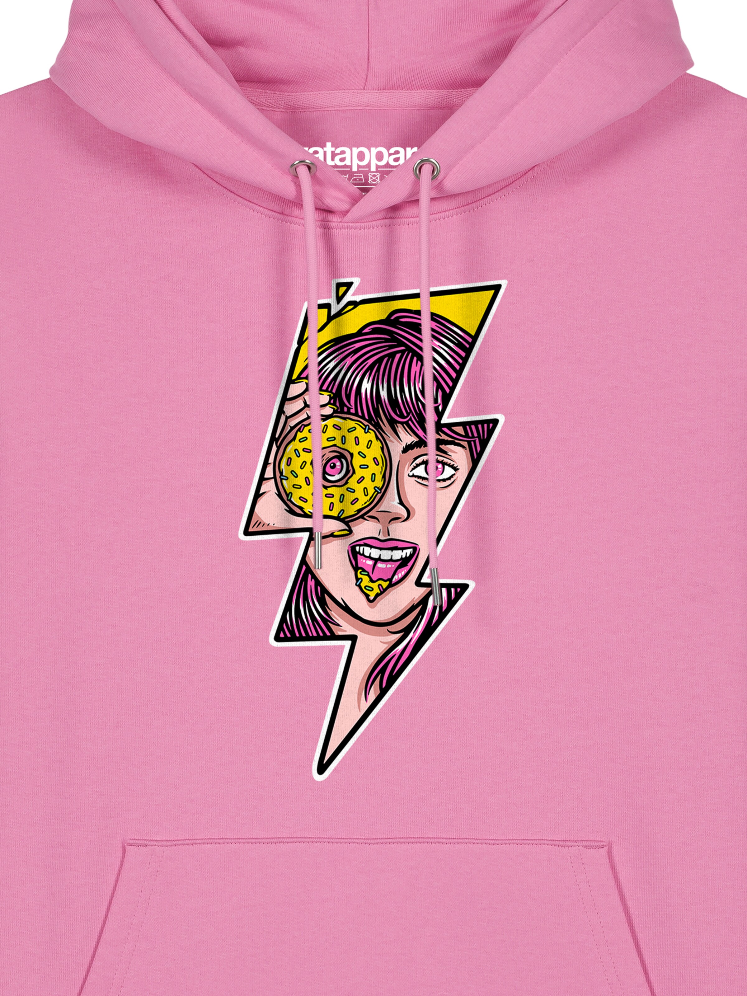 Sweat-shirt 'Donut' Watapparel en rose