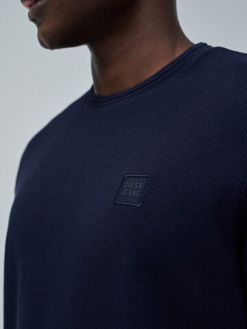 Salsa Jeans T-shirts T-Shirt in Blau