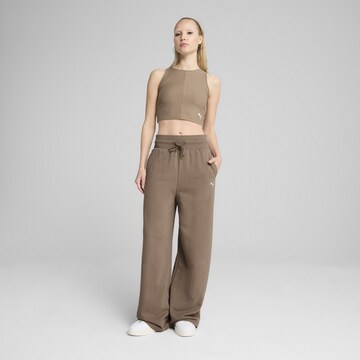 Haut de sport 'Wardrobe Ess' PUMA en marron