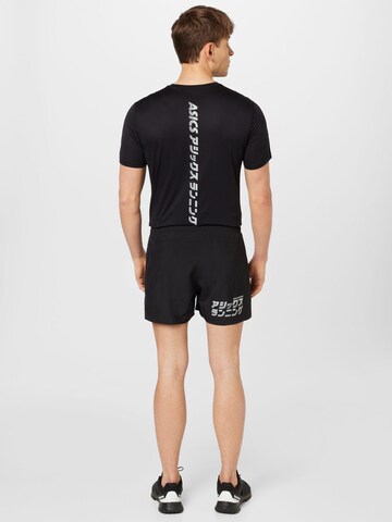 ASICS Regular Sportshorts 'KATAKANA' in Schwarz