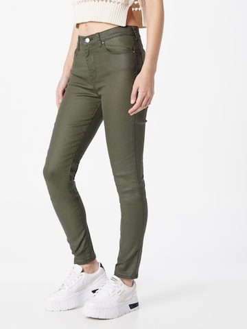 LTB Skinny Jeans 'Florian' in Groen: voorkant