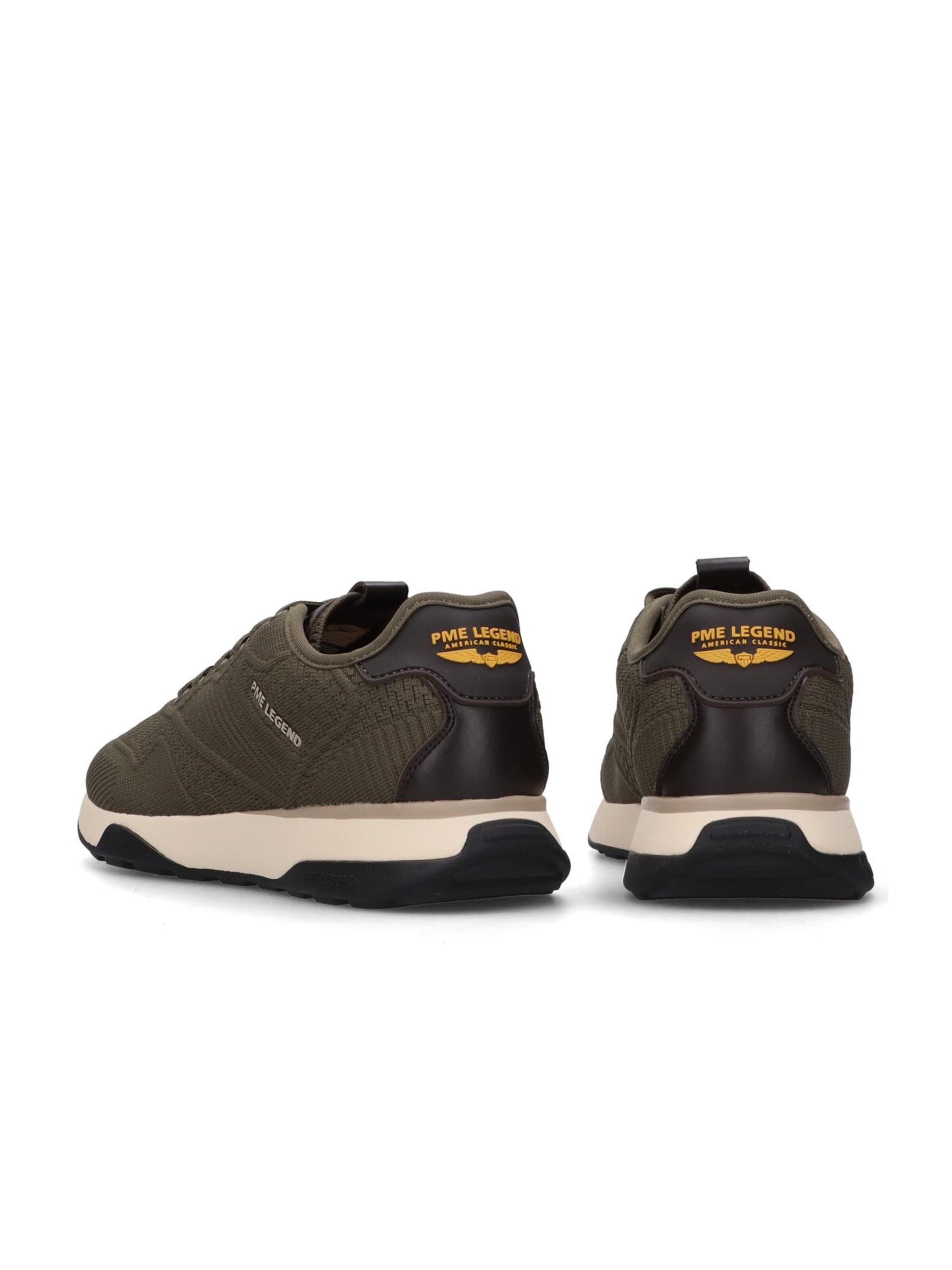 PME Legend Låg sneaker 'Latch sneaker in 3D knit' i grön