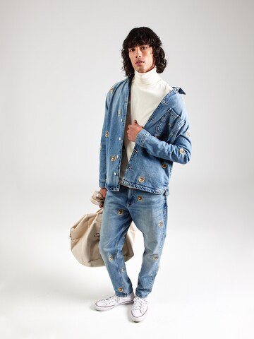 Tommy Jeans Comfort Fit Hemd in Blau