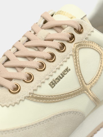 Blauer.USA Låg sneaker i beige