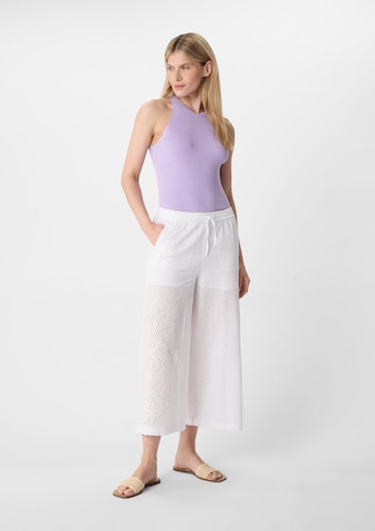Loosefit Pantalon comma casual identity en blanc
