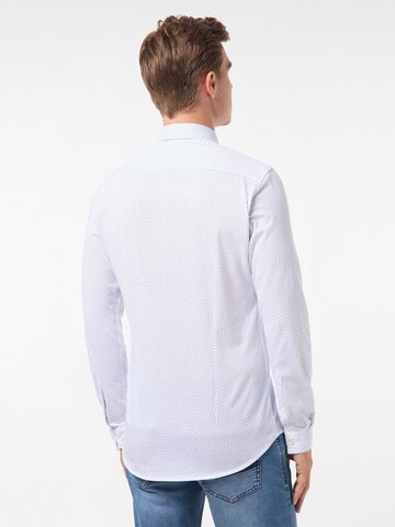PIERRE CARDIN Slim Fit Hemd in Weiß