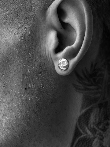 Boucles d'oreilles 'MONTE' REYTEL en argent