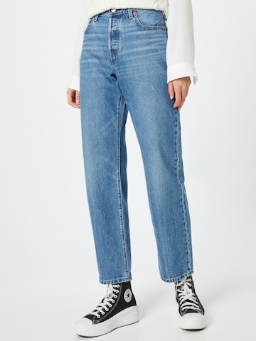 LEVI'S Regular Jeans '501® 90's' i blå: forside