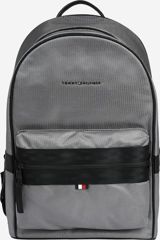 TOMMY HILFIGER Backpack in Grey: front