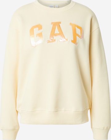 GAP - Sudadera 'HERITAGE' en amarillo: frente