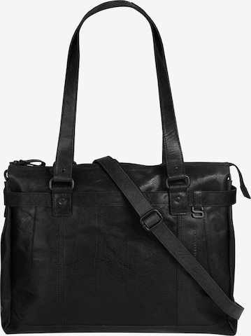 Cabas Spikes & Sparrow en noir : devant
