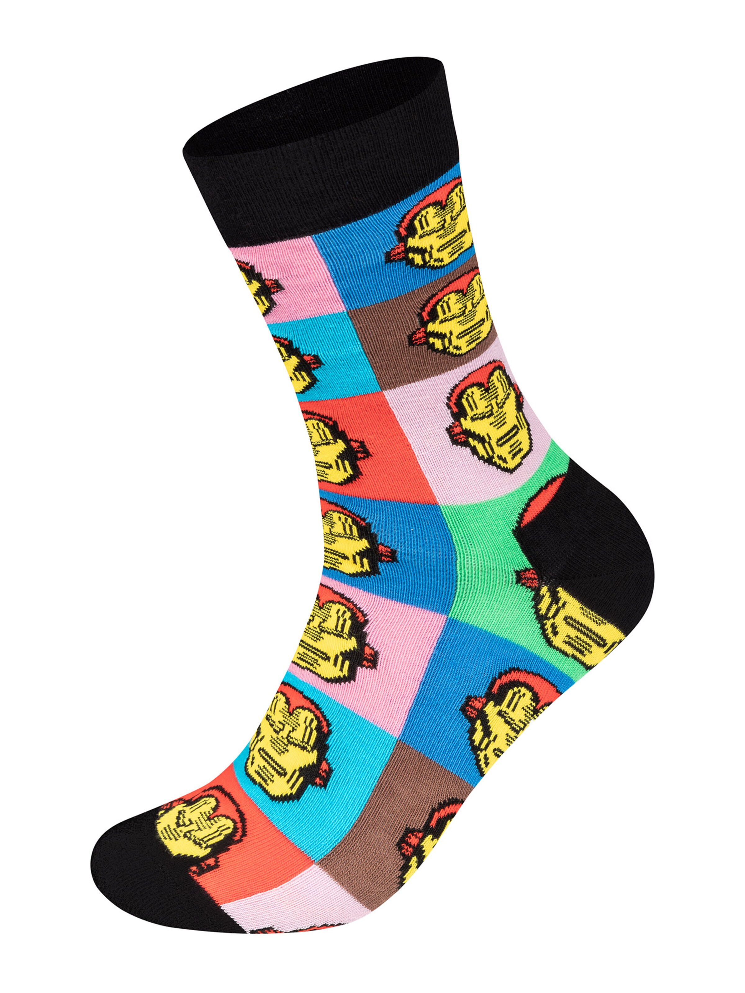 Happy Socks Socks 'MARVEL Captain America-Iron Man' in Mixed colours