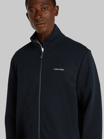 Calvin Klein Sweatjacke in Schwarz