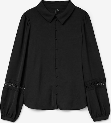 VERO MODA Блузка 'VMALVA' в Черный: спереди