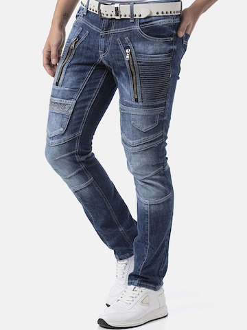 CIPO & BAXX Regular Jeans in Blauw