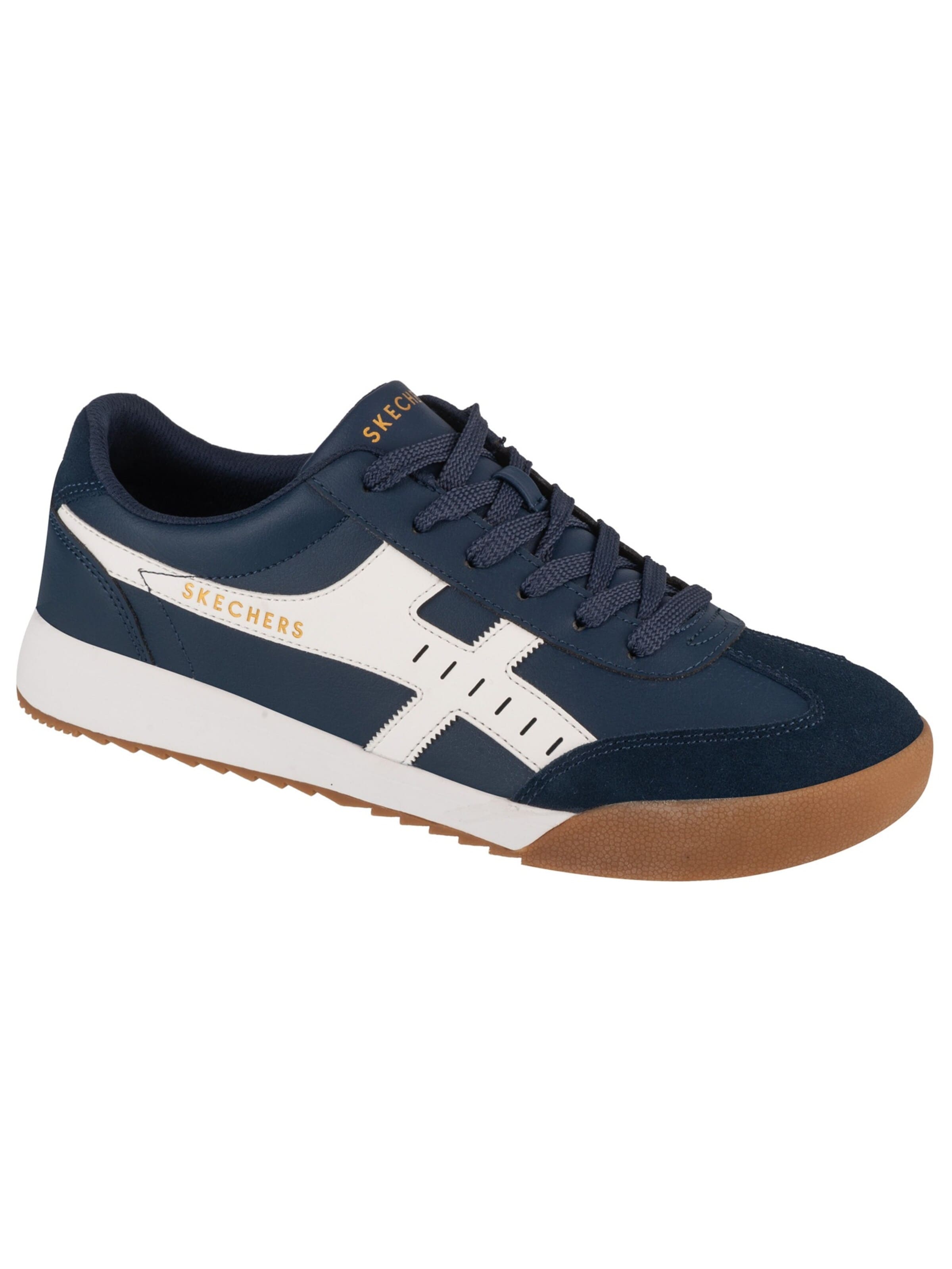 SKECHERS Platform trainers 'Zinger - Manzanilla Totale' in Blue: front