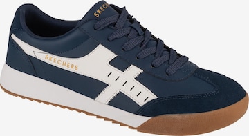 SKECHERS Platform trainers 'Zinger - Manzanilla Totale' in Blue: front