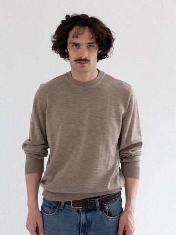 KOPYTO Pullover 'TANUKI' in Beige: Vorderseite