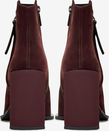 CESARE GASPARI Booties in Red