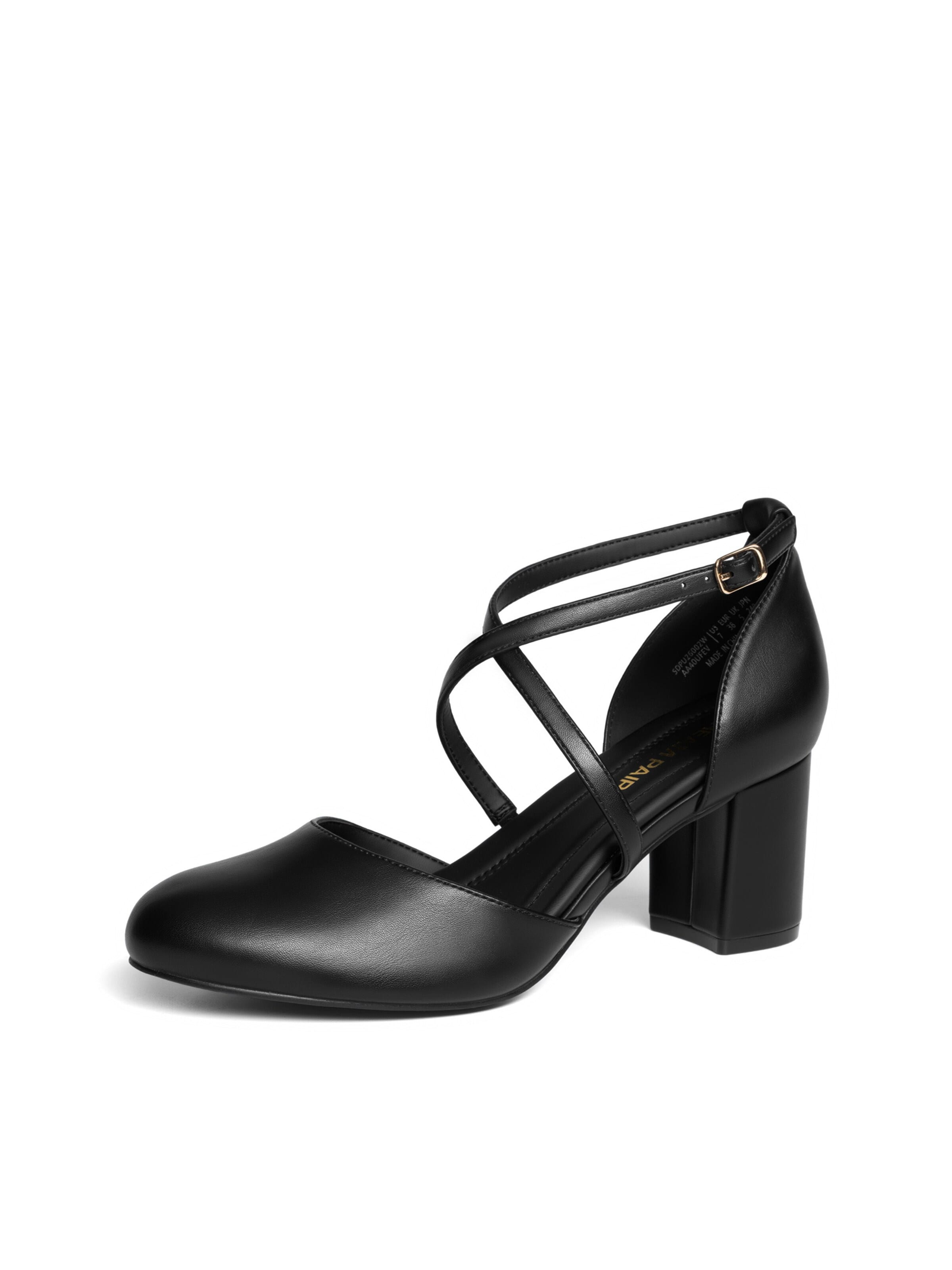 Escarpins Dream Pairs en noir : devant