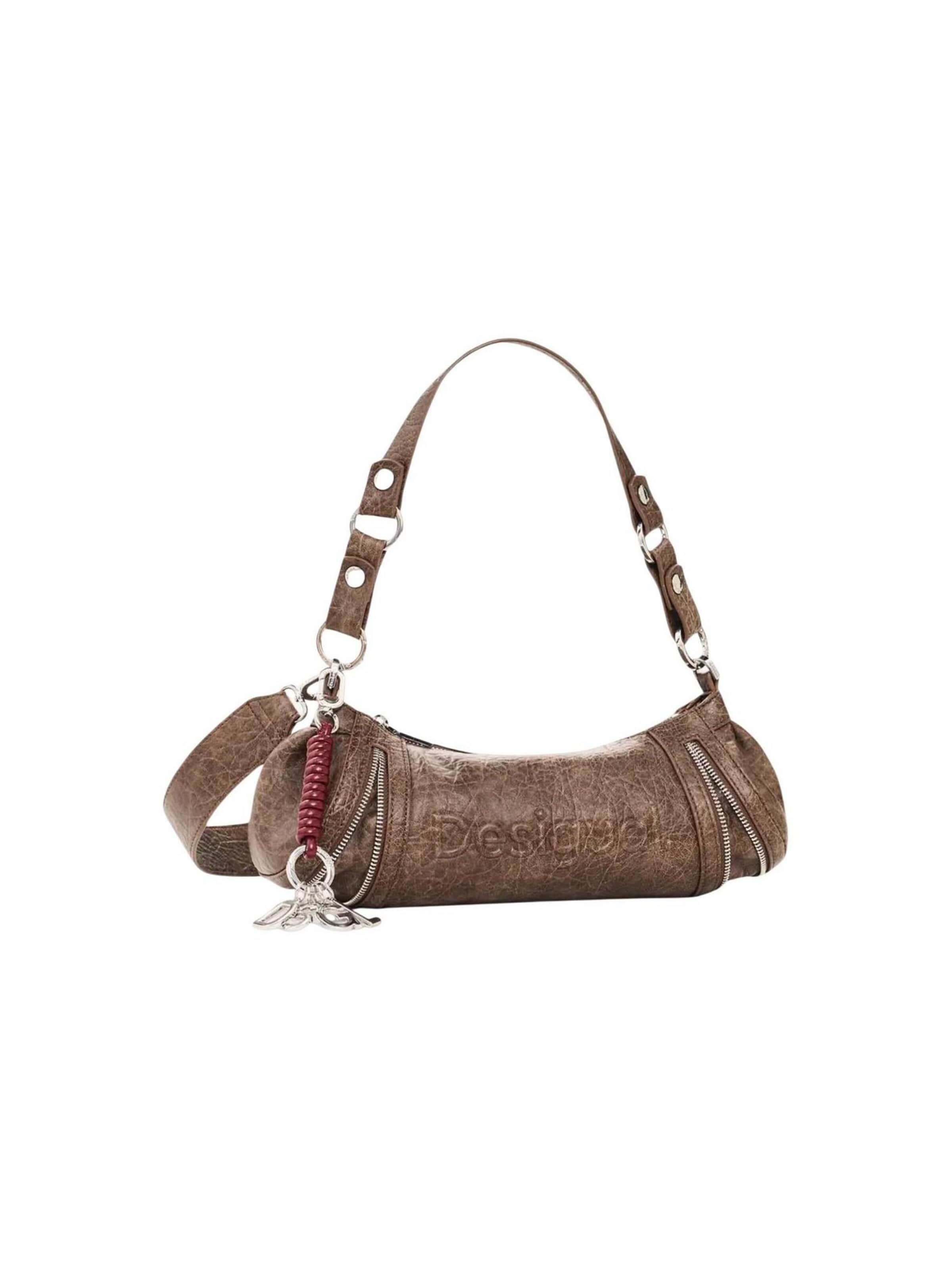 Desigual - Bolso de hombro 'BAG_ZARAUZ NF HALF L 26WAXPAH' en marrón