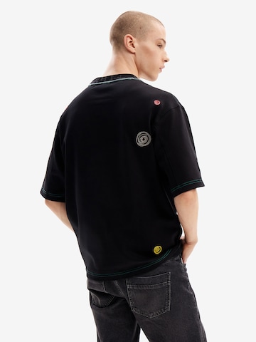 Desigual - Camiseta en negro