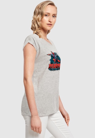 ABSOLUTE CULT T-Shirt 'Deadpool - Sword' in Grau