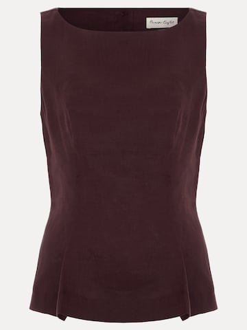 Phase Eight Blouse in Brown: front
