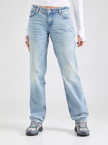 Monki Regular Jeans in Blauw: voorkant