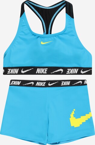 Nike Swim Sportovní plavky – modrá: přední strana
