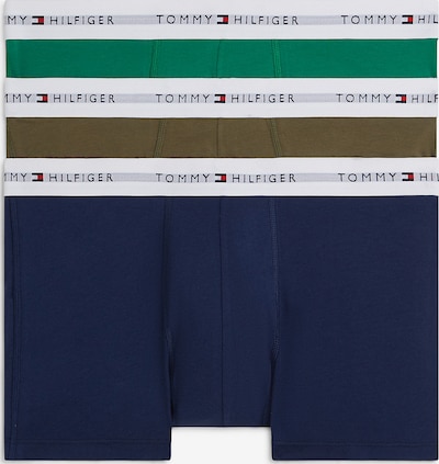 Tommy Hilfiger Underwear Bokserishortsit värissä laivastonsininen / vihreä / khaki / valkoinen, Tuotenäkymä