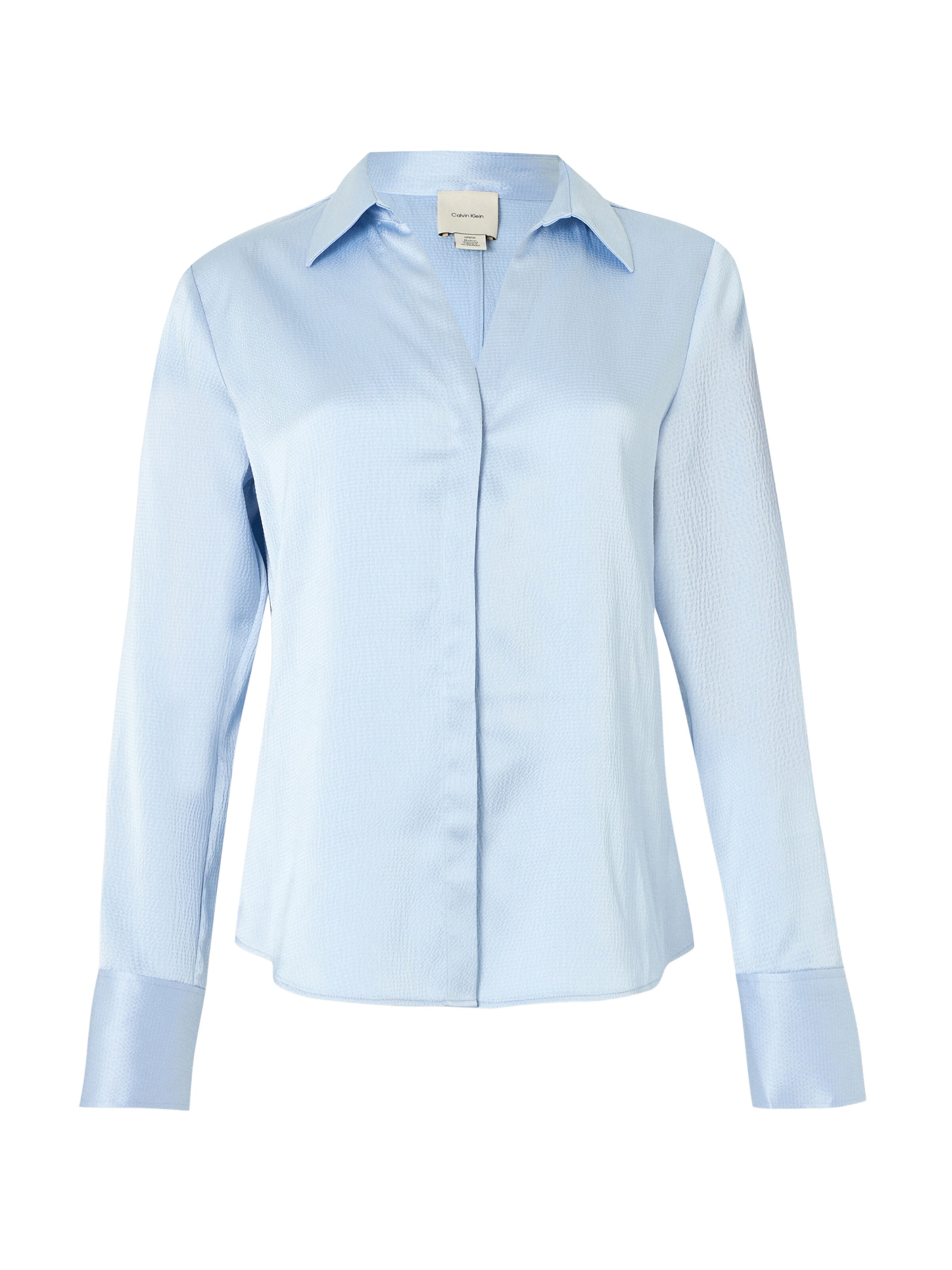 Calvin Klein Blouse in Blauw: voorkant