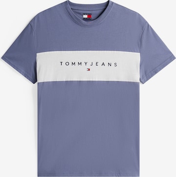 T-Shirt Tommy Jeans en bleu : devant
