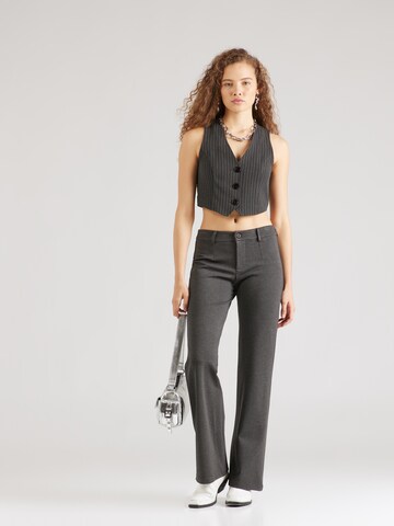 SISTERS POINT Boot cut Pants 'NEW GEORGE-7' in Grey