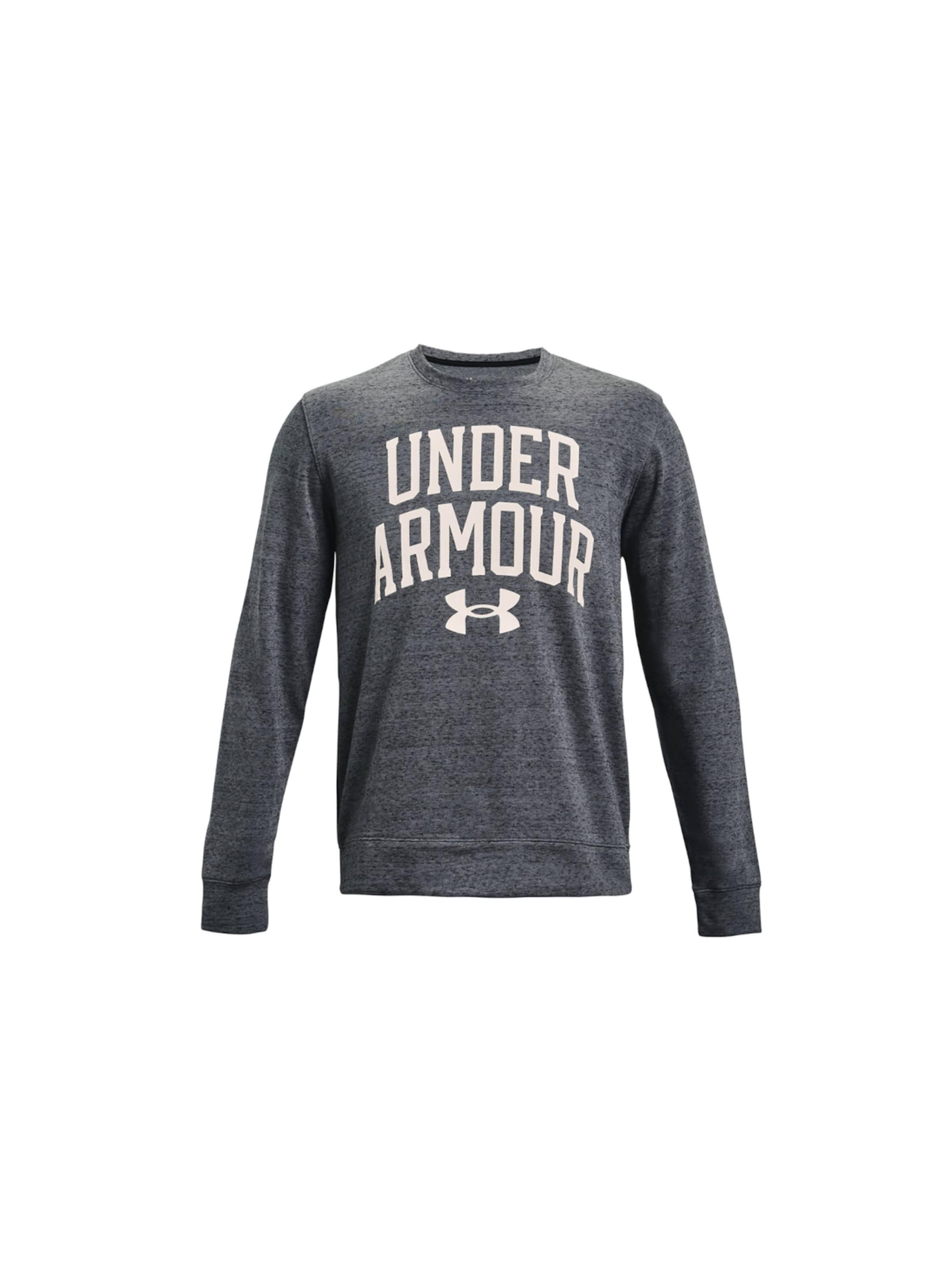 UNDER ARMOUR Sweatshirt 'Under Armour Rival Terry Crew'‌‌‌‌‌ in Grau: Vorderseite