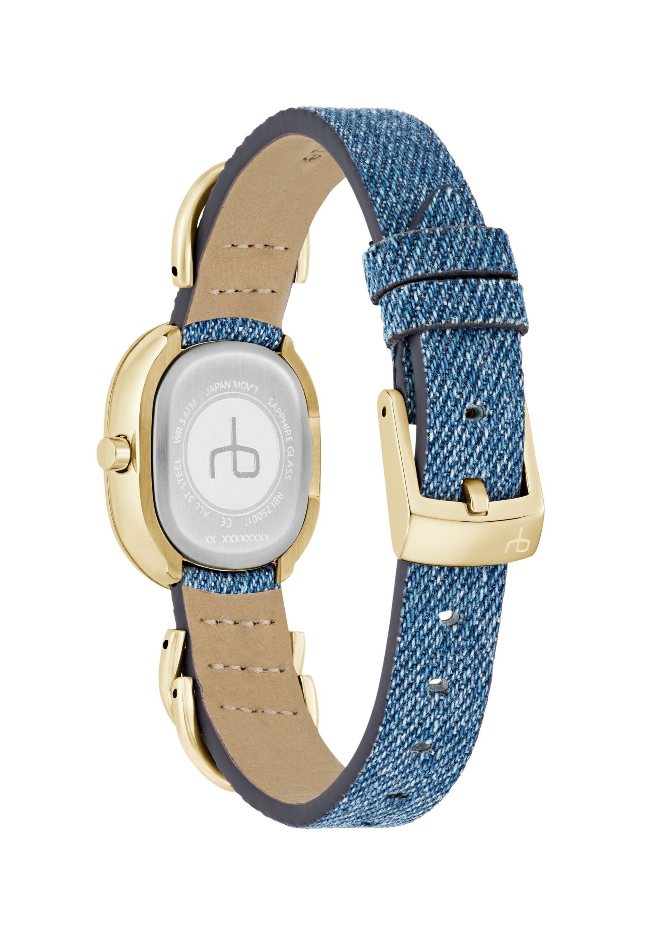 rag & bone Analoguhr ' Rory' in Blau