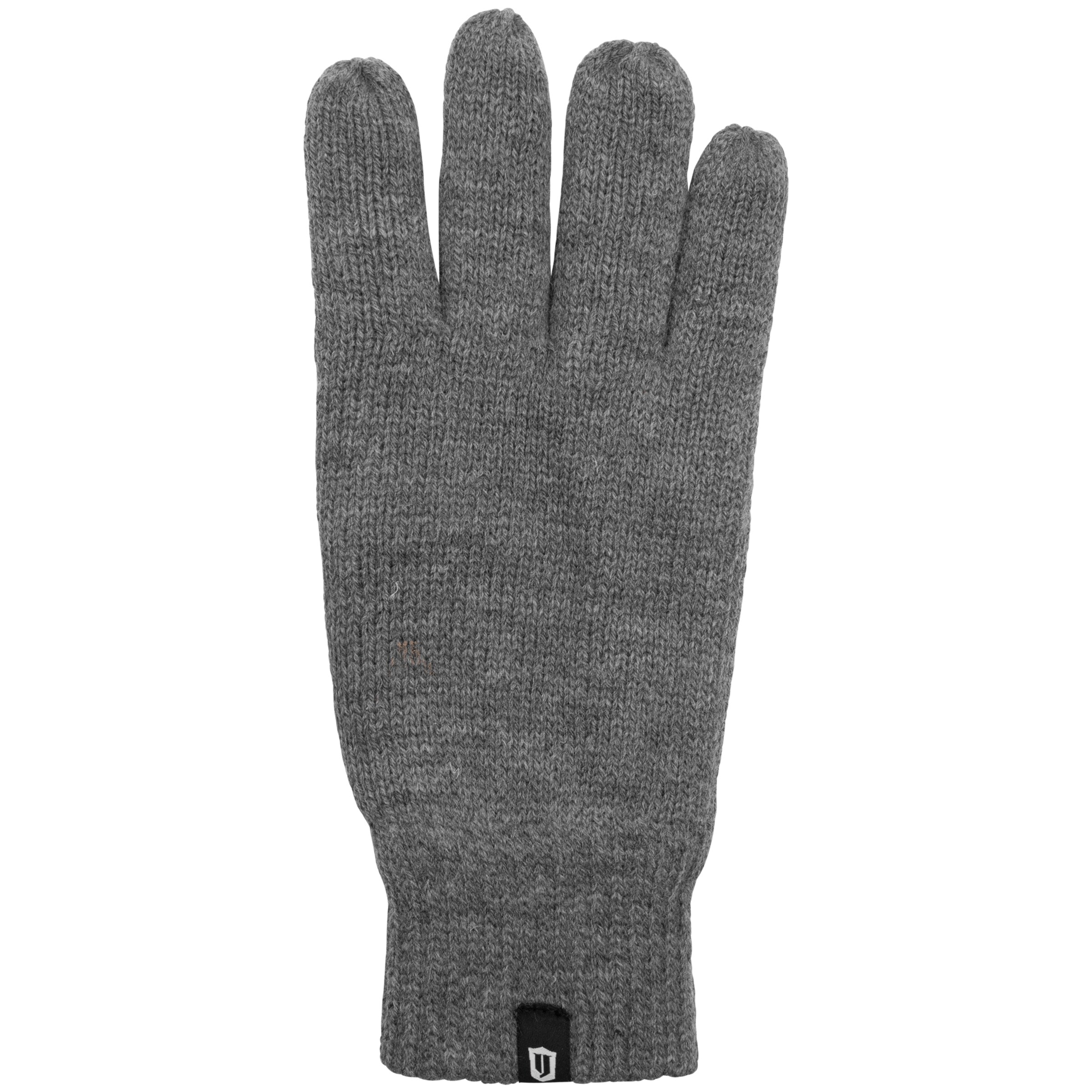 INDICODE JEANS Full Finger Gloves 'Jason' in Grey