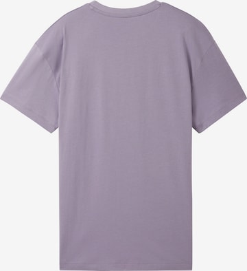 TOM TAILOR Shirt in Purple