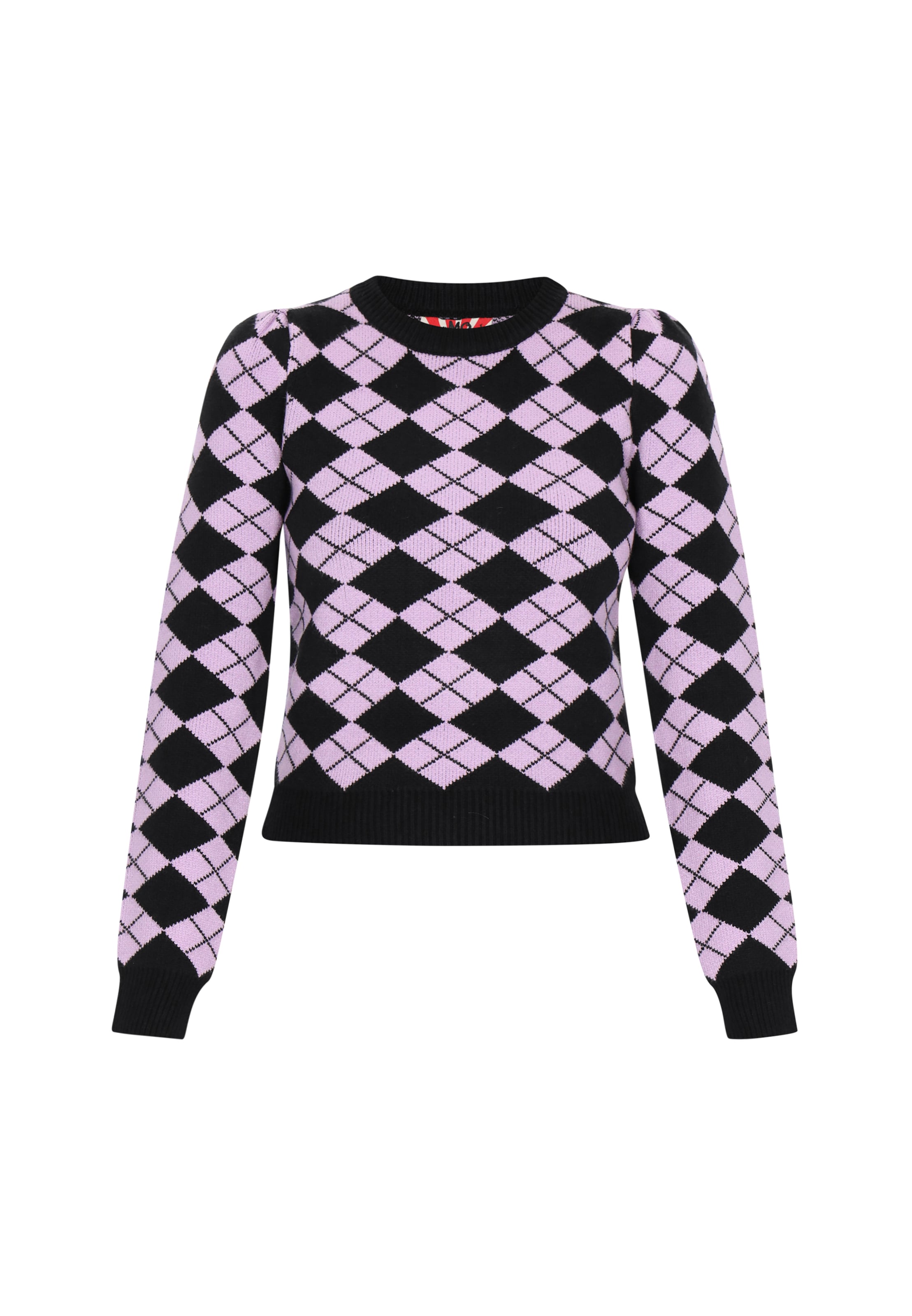 myMo ROCKS Pullover in Schwarz: Vorderseite