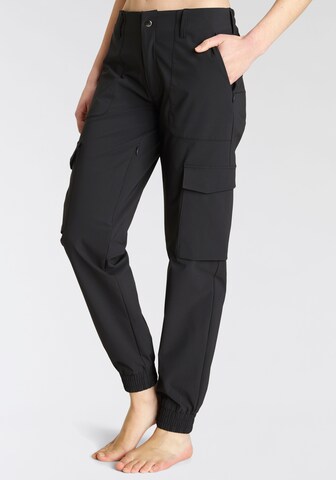 VIVANCE Regular Outdoorhose 'Active' in Schwarz: predná strana