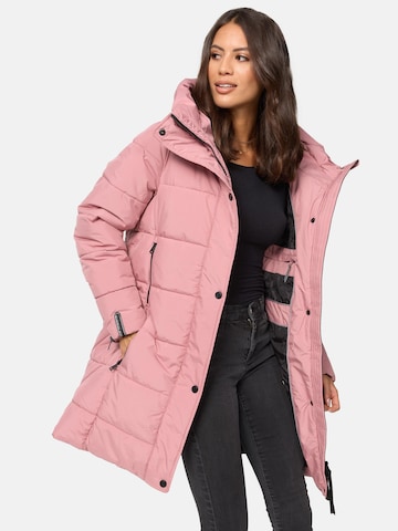 MARIKOO Χειμερινό παλτό 'Karumikoo XVI' σε ροζ