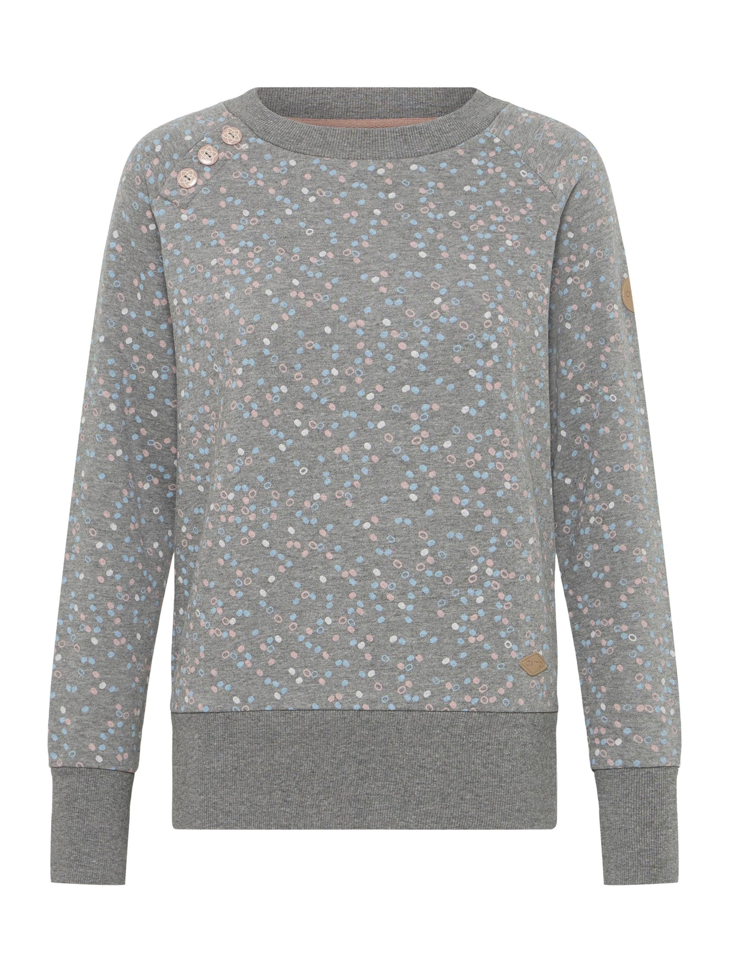 Oxmo - Jersey ' OXBEA SWEATSHIRT ' en gris: frente