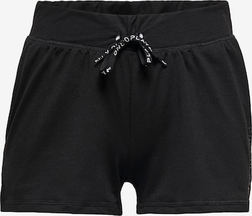 ONLY PLAY - regular Pantalón deportivo 'Ayna' en negro: frente