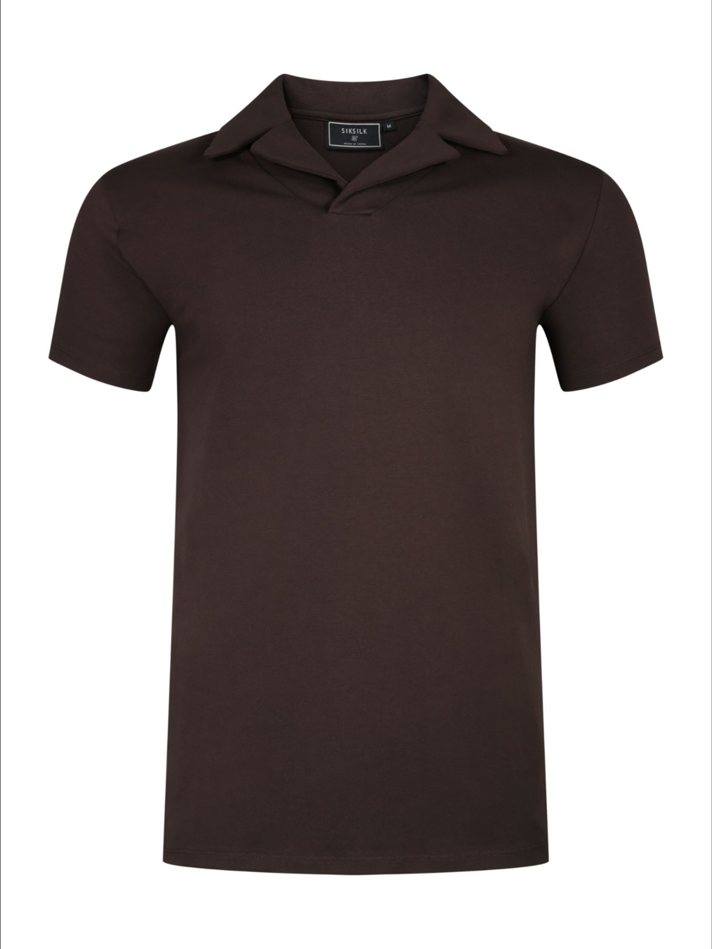 SikSilk Shirt in Chocolate, Item view