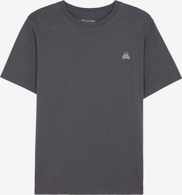 Tricou de la Scalpers pe gri: față