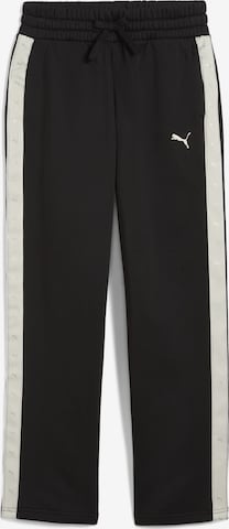 PUMA Loosefit Jogginghose 'Essentials' in Schwarz: Vorderseite