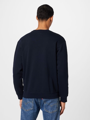 Sweat-shirt QS en bleu