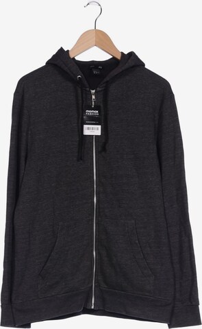 H&M Sweatshirt & Zip-Up Hoodie in M in Grey: front