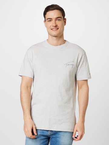 Tommy Jeans T-shirt i grå: framsida