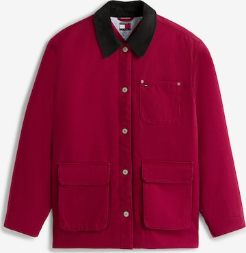 Tommy Jeans Between-Season Jacket in Red: front